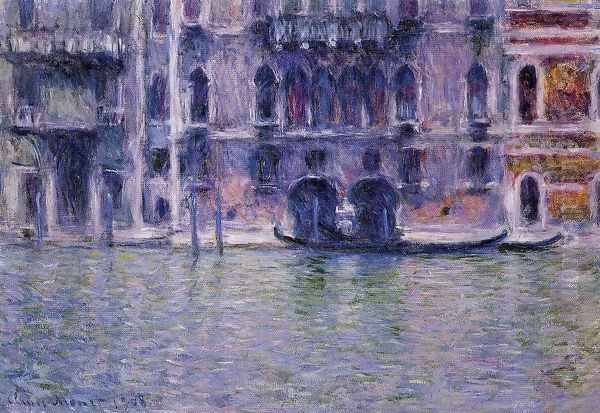 Palazzo da Mula 2 Oil Painting by Claude Oscar Monet