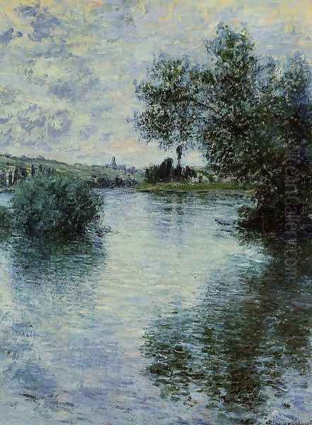 The Seine at Vetheuil 1 Oil Painting by Claude Oscar Monet