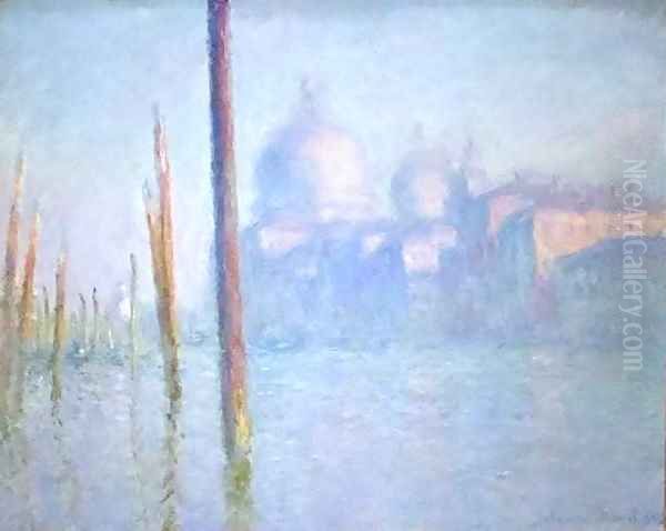 Grand Canal Venice Oil Painting by Claude Oscar Monet