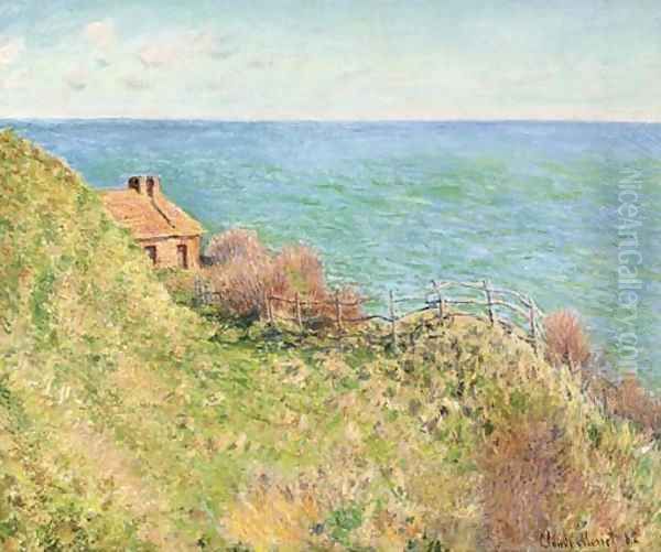 Cabane des douaniers Oil Painting by Claude Oscar Monet