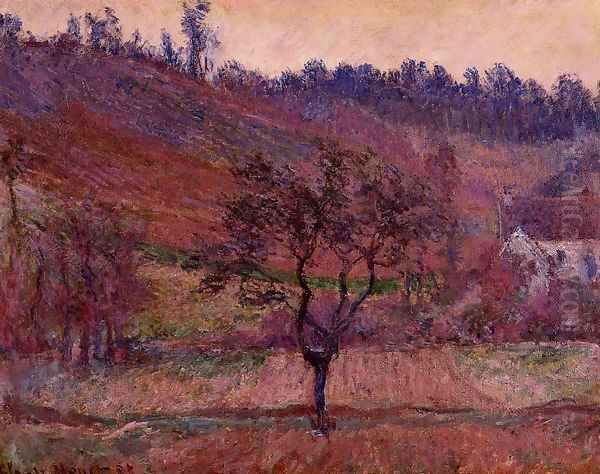 The Val de Falaise 1885 Oil Painting by Claude Oscar Monet