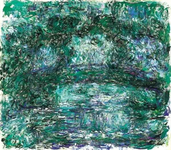 Le Pont japonais Oil Painting by Claude Oscar Monet