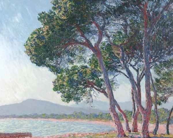 Plage de Juan-les-Pins Oil Painting by Claude Oscar Monet