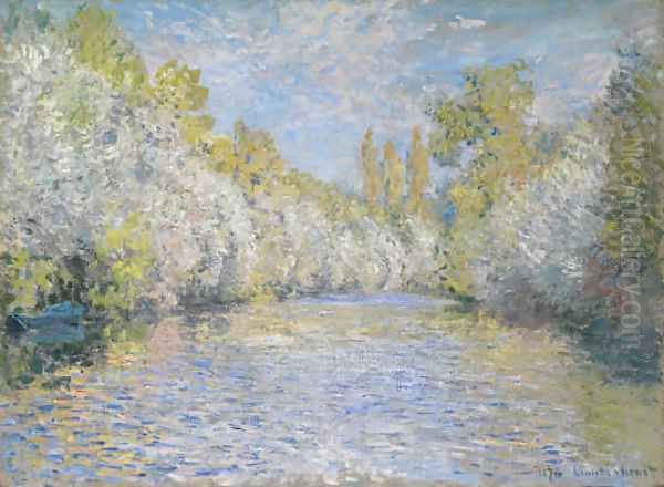 L'Yerres pres de Montgeron Oil Painting by Claude Oscar Monet