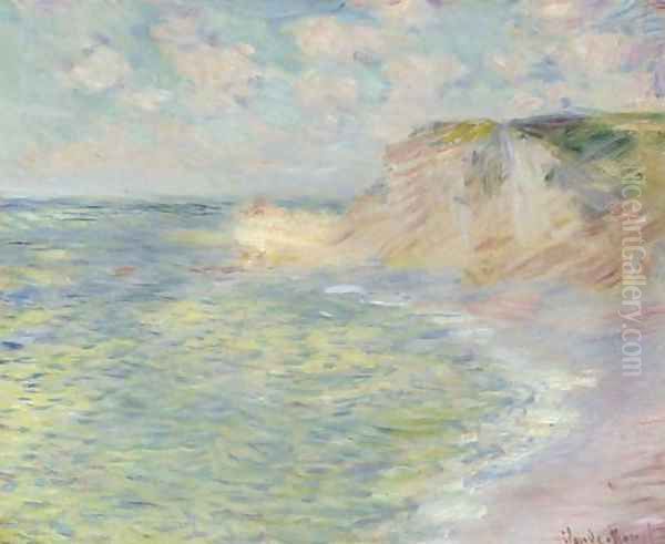 La falaise d'Amont Oil Painting by Claude Oscar Monet