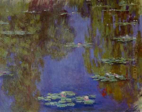 Water-Lilies2 1903 Oil Painting by Claude Oscar Monet