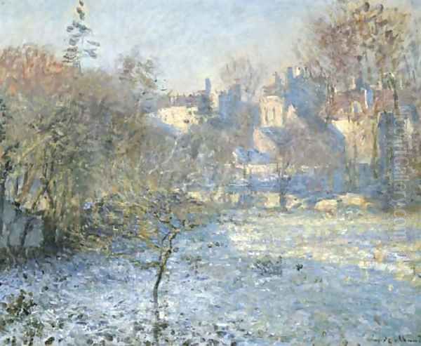 Le Givre Oil Painting by Claude Oscar Monet