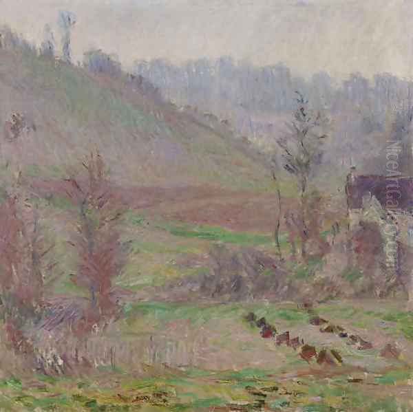 Val de Falaise Oil Painting by Claude Oscar Monet