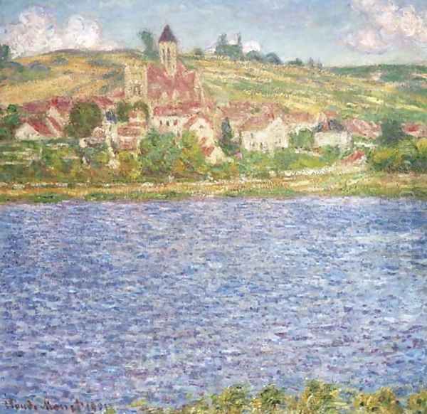 Vetheuil, apres-midi Oil Painting by Claude Oscar Monet