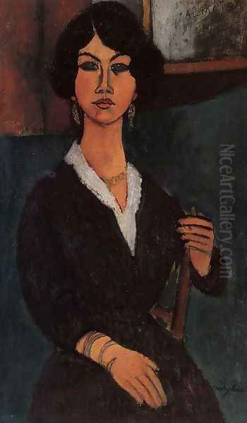 Almaisa Oil Painting by Amedeo Modigliani