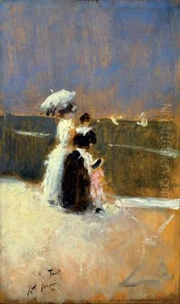 Devant La Mer by Jean-Louis Forain