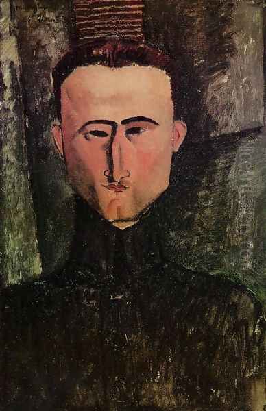 Andre Rouveyre Oil Painting by Amedeo Modigliani