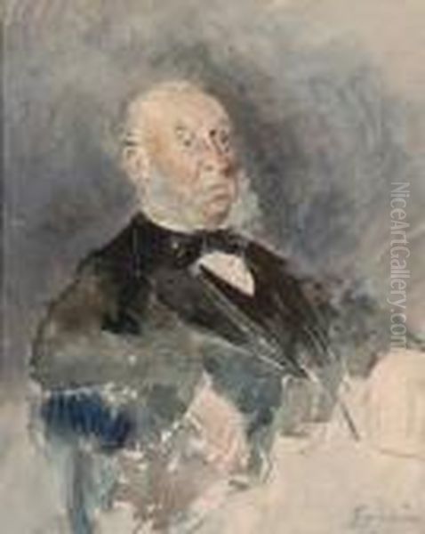 Portrait Presume De Chauchard Oil Painting by Jean-Louis Forain