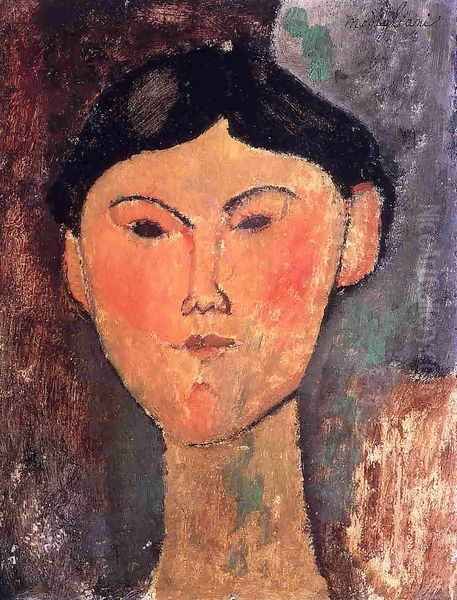 Beatrice Hastings I Oil Painting by Amedeo Modigliani