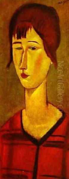 Marcelle Oil Painting by Amedeo Modigliani