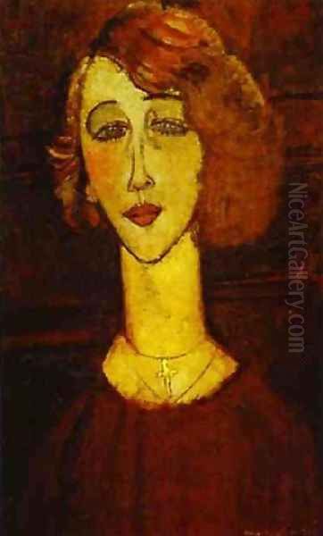 Lalotte Oil Painting by Amedeo Modigliani