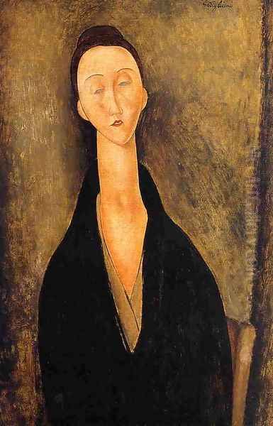 Lunia Czechowska I Oil Painting by Amedeo Modigliani