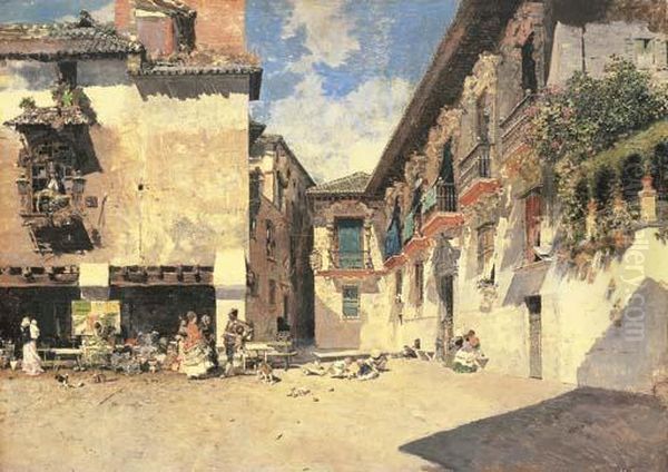 The Council House, Granada by Mariano Jose Maria Bernardo Fortuny y Carbo