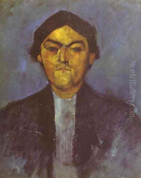 Portrait Of Pedro Oil Painting by Amedeo Modigliani