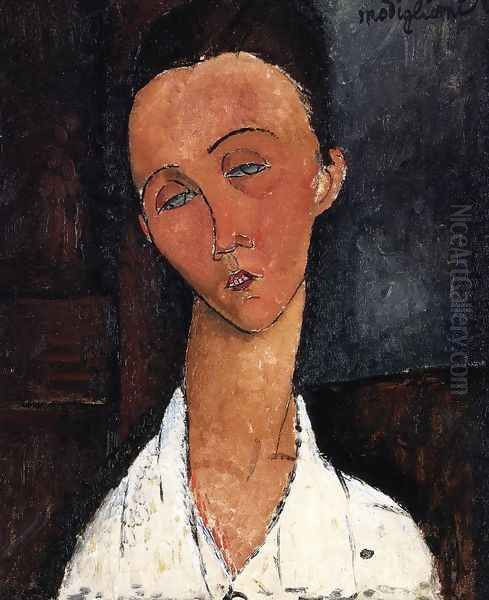 Lunia Czechowska II Oil Painting by Amedeo Modigliani