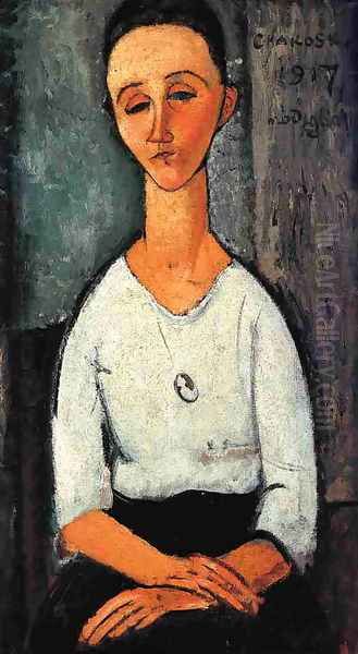 Chakoska Oil Painting by Amedeo Modigliani