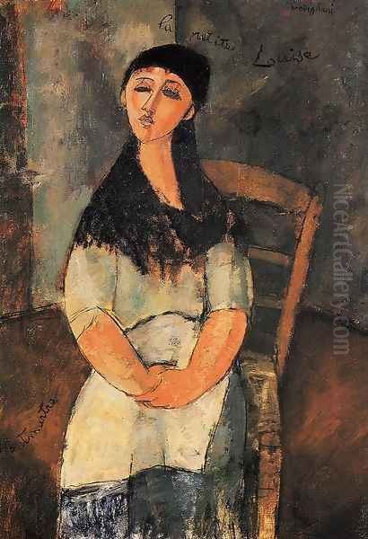 Little Louise Oil Painting by Amedeo Modigliani