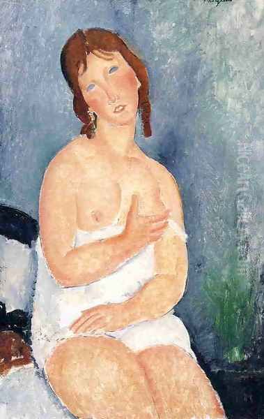 The Dairymaid Oil Painting by Amedeo Modigliani