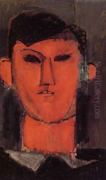 Portrait of Picasso Oil Painting by Amedeo Modigliani