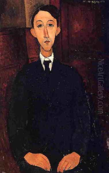 Manuel Humberg Esteve Oil Painting by Amedeo Modigliani