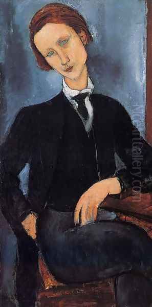 Pierre-Edouard Baranowski Oil Painting by Amedeo Modigliani