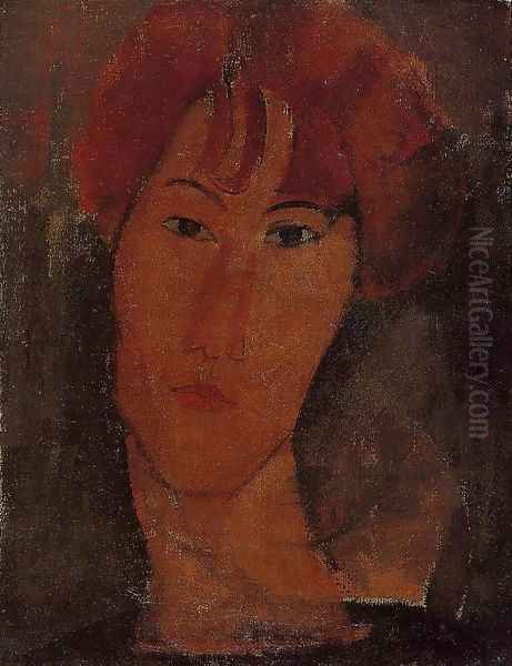 Portrait of Pardy Oil Painting by Amedeo Modigliani