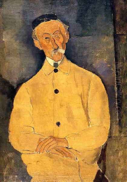 Constant Leopold Oil Painting by Amedeo Modigliani