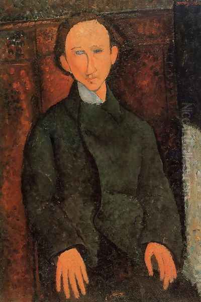 Portrait of Pinchus Kremenge Oil Painting by Amedeo Modigliani