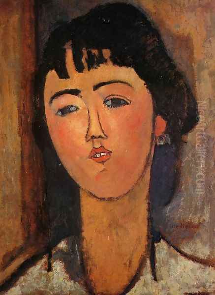 Portrait of a Woman I Oil Painting by Amedeo Modigliani