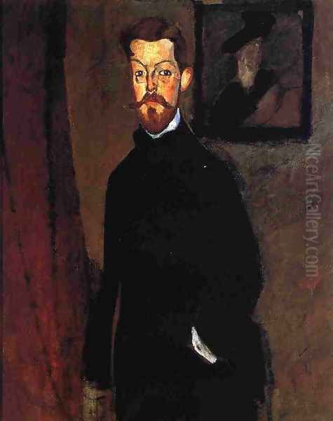 Portrait of Dr. Paul Alexandre Oil Painting by Amedeo Modigliani