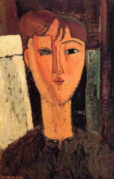 Raimondo Oil Painting by Amedeo Modigliani