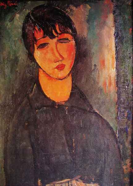 The Maid Oil Painting by Amedeo Modigliani