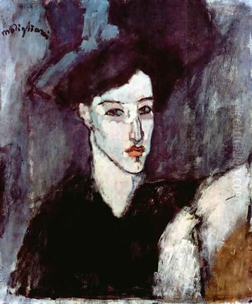 The Jewish Woman Oil Painting by Amedeo Modigliani