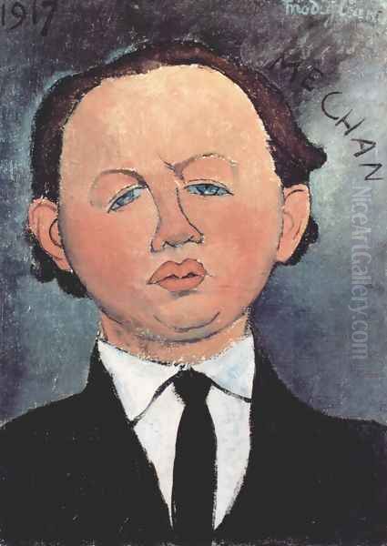 Portrait of the Mechanical Oil Painting by Amedeo Modigliani