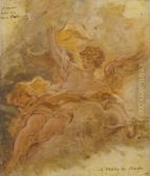 Le Maitre Du Monde Oil Painting by Jean-Honore Fragonard