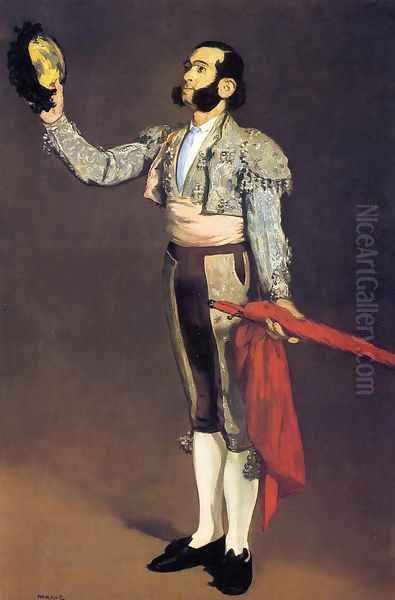 A Matador Oil Painting by Edouard Manet