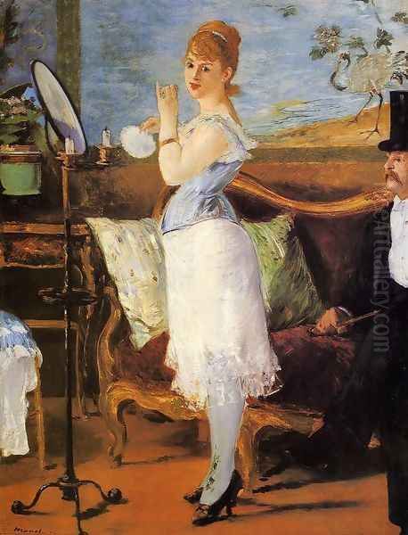 Nana 1877 Oil Painting by Edouard Manet