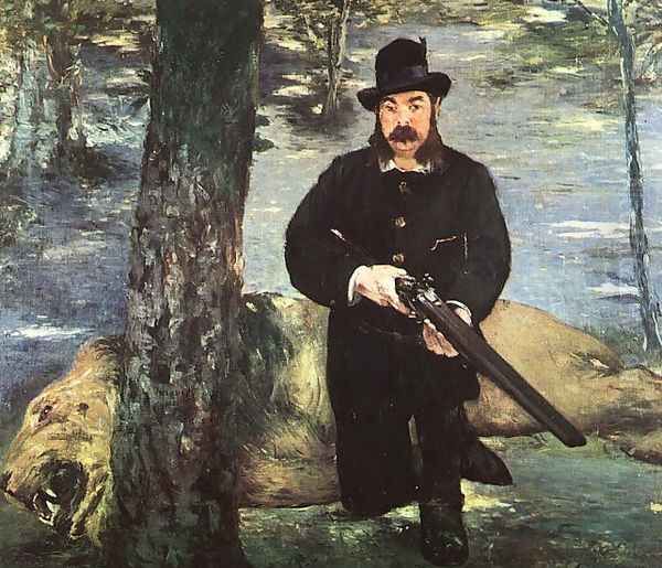 Pertuiset, Lion Hunter 1881 Oil Painting by Edouard Manet