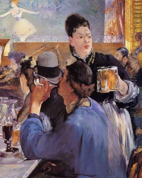 Corner of a Café-Concert Oil Painting by Edouard Manet