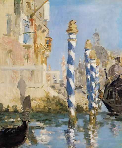 The Grand Canal Venice Oil Painting by Edouard Manet