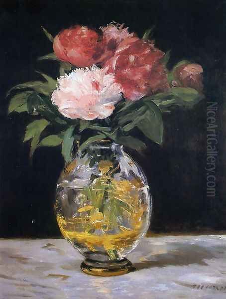 Bouquet of Flowers Oil Painting by Edouard Manet