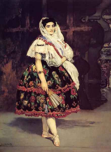 Lola de Valenca Oil Painting by Edouard Manet