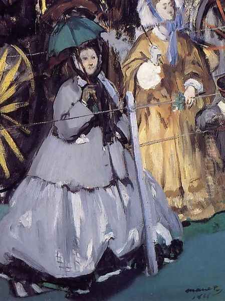 Women At The Races Oil Painting by Edouard Manet