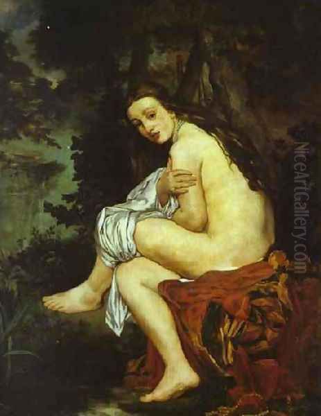 Surprised Nymph Oil Painting by Edouard Manet