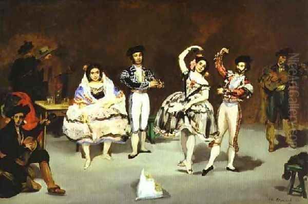 The Spanish Ballet Oil Painting by Edouard Manet